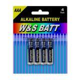 W&S BATT Brand 1.5V LR03 AAA AM-4 Alkaline Battery