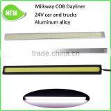 Car LED Projector Headlight DOT Approved Round Head Light With DRL and Bright White thumbnail-3