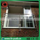 Modern Outdoor Balcony Stainless Steel Glass Balustrade thumbnail-4