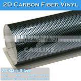 CARLIKE Flexible Car Wrap Vinyl Film 2D Carbon Fiber Paper thumbnail-1