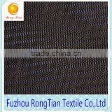 Wholesale Black Polyester Knitted Micro Mesh Lining Fabric for Sportwear