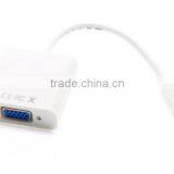 Mini Dp VGA Adapter Cable Mini DisplayPort DP to VGA Converter /Thunderbolt AV Cable