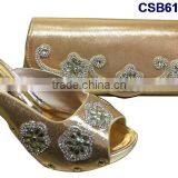 CSB6118 2016 The Latest Fashion Woman Italy Style High Heel Sandal Shoes With Fashionable Bags thumbnail-1