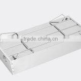 High Quality Stainless Steel Portable Foldable Charcoal Bbq Grill thumbnail-5