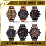 316L heavy gold stainless steel case 5 ATM water resistant sport watch Japan movement
