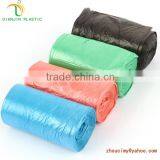 HDPE recycled plastic garbage bags with custom