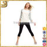 SHANGYI Fashion Custom Slim Women Plain Casual Leggings thumbnail-3