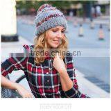 Latest Fashion Pretty Elegant Girls Lovely Cute Sublimation Knitted Hat thumbnail-1