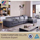 Button Tufted Black Big Business Sofa Design for Living Room thumbnail-2