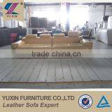 Living Room Leather Chaise Lounge,corner Leather Sofa Set,white Leather Sleeper Couch thumbnail-2