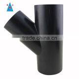 HDPE Pipe Fittings 160mm*110mm Reudcing Tee ISO4227 Standard thumbnail-3