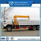 SINO HOWO 6X4 10T Folding Arm Lift Truck/straight Arm Telescopic Truck Crane/truck With Crane thumbnail-3