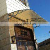 Projection 1500mm x 4000mm High Quality Polycarbonate Manual Garden Shade Canopy Sun Shade Canopy