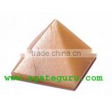 Orange Moonstone Pyramid : Wholesale Pyramids Khambhat Supplier