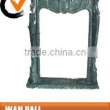 Wood Flamed Marble Fireplace