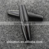 HOT SALE BLACK RESIN BAR BUTTON FOR GARMENT
