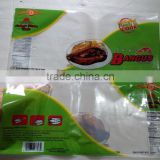 Nylon Poly Food Grade Vacuum Packaging Bag For Marinated Daing With Clear Window