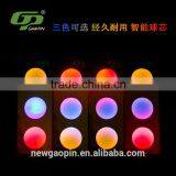 Led bouncing light rubber golf balls factory sale