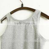 OEM Manufacturer Wholesale Bulk 100 Cotton Blank Plain Crop Sexy Ladies Tank Top thumbnail-4