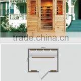3 Person Outdoor Sauna Room Infrared Machine thumbnail-2