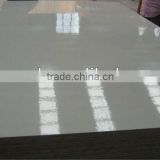 18mm white HPL glossy faced plywood,poplar core ,WBP glue,1220*2440,1250*2500