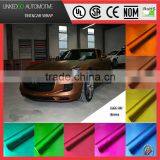 Most Popular 1.52*20m Waterproof Matte Chrome Vinyl With Air Bubble Channel Car Body Sticker thumbnail-3