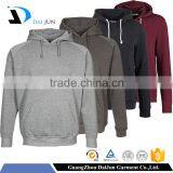 Cheap Pullover Hood 100% Cotton Different Colors Plain Blank Men Custom Manufacture Blank Hoodie thumbnail-1