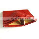 hot factory direct hot sale faux leather card holder wholesale