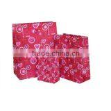 China Gift Paper Bag Manufactures Popular Red Festival Paper Gift Bag thumbnail-1