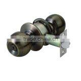 High Quality Tri-Circle Cylindrical Knob Lock/double Steel Door Knob Lock Round Door Lock587ET-AB thumbnail-1