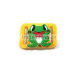 Frog Shape Custom Soft Pvc Cheap Decorative China Shoes Buckles