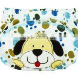 3 Layer Cute Dog Baby Cloth Nappy, Baby Diaper, Cartoon Reusable Baby Nappy, Cartoon Embroidered Training Baby Cloth Nappy, thumbnail-1