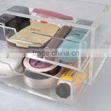 Acrylic Makeup Organizer With 2 Drawers