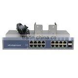2 Port SFP + 16 Port 10/100Mbps Rack-mount Fiber Switch