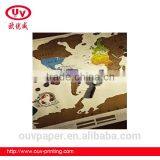 Scratch OFF MAP Travel Scratch Map 88x52 cm World Map Novelty Gift thumbnail-5