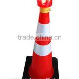 Ultra Bright Solar-powered 6 Pcs LED Traffic Warning Light thumbnail-6