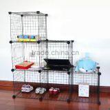 Versatile Grid Wire Modular Shelving And Storage Cubes Wire Grid Shelf FH-W0033 thumbnail-2