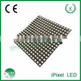 Black Pcb 8x32 Pixel Pitch 10mm, RGB Ws2812 Flexible Led Matrix thumbnail-3