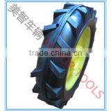 8X1.75 Semi-pneumatic Rubber Wheel for Muddy Road Condition thumbnail-1