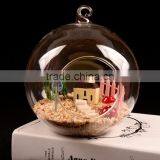 Hanging Glass Ball Candle Holder, Mini Flowerpot thumbnail-6