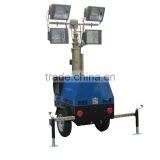 2.7kva Water Cooled Diesel Trailer Light Tower Generator 4VA1600 thumbnail-1