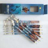 Black Lead Student Pencils Wooden Pencils for Dubai Market thumbnail-2
