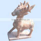 Garden Marble Life Size Deer Statues thumbnail-1
