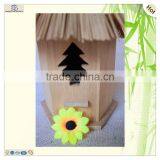 Handmade Fairy Weaving Roof Tree Cut House Crafts thumbnail-3