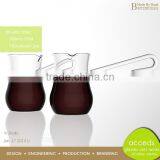 Modern Infuser Creative Heat Resistant Pyrex Glass Tea Pot Handmade thumbnail-2