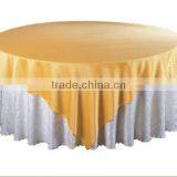 Double Layer Table Cover for Hotel Restaurant Weddings thumbnail-1