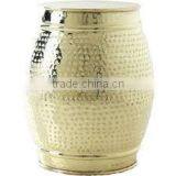 Copper Hammered Side Table thumbnail-4