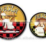 PORCELAIN PASTA PLATE WITH DECAL thumbnail-6