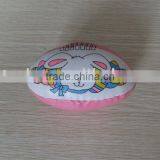 High Qualilty PVC Soft Leather Rugby Bouncing Ball thumbnail-1