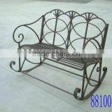 Metal Rocking Bench thumbnail-1
